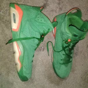 Jordan Retro 6 Green Gatorade men's size 10